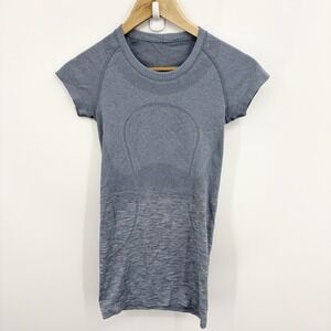 Lululemon Swiftly Tech Top Women 2 Short Sleeve Yoga Running Stretch Soft Gym